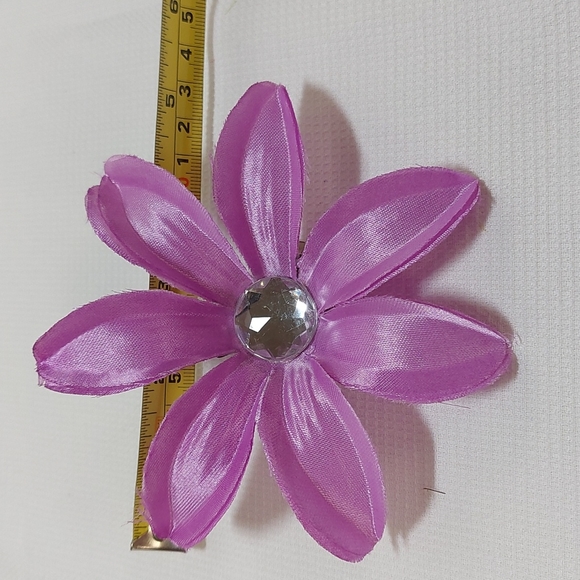 LG Flower Hair Clips(8)☆Wide Crochet Headbands (4) - Picture 7 of 14